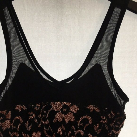 Almost Famous Dress Size S Black/Pink Built In Bra - Picture 8 of 10